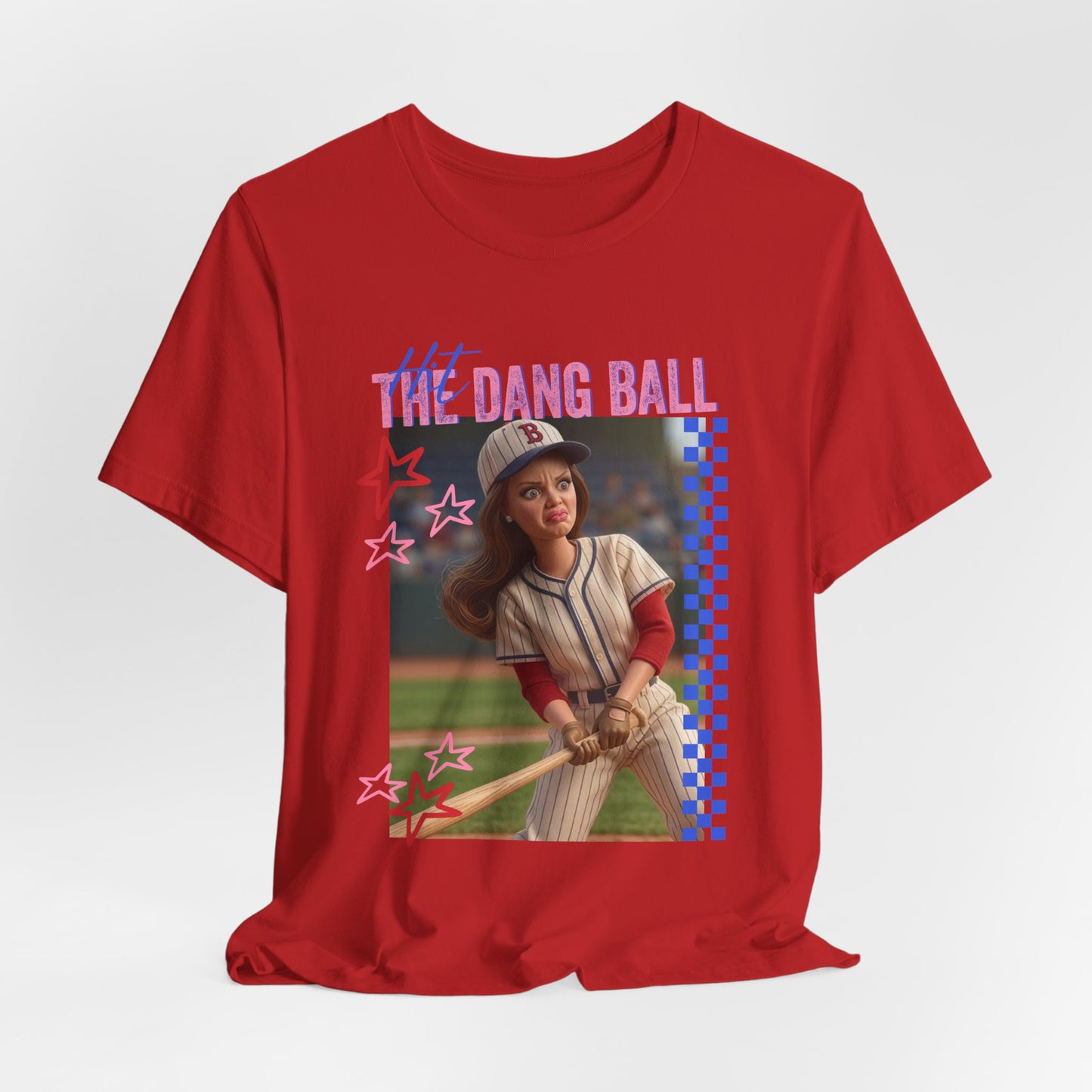 The Dang Ball Tee — Retro Softball Graphic T‑Shirt