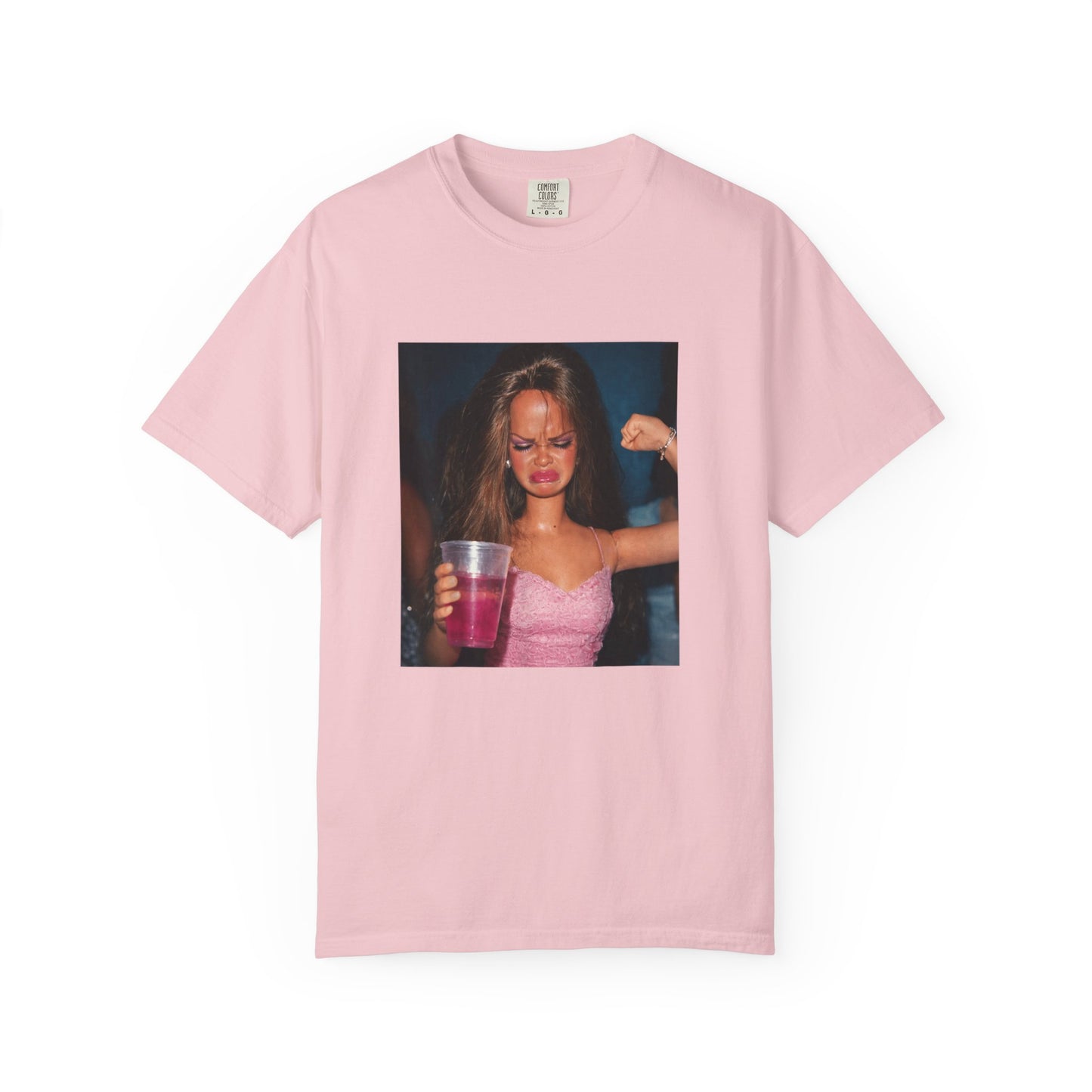 Graphic T-Shirt — Party Vibes Photo Print Tee