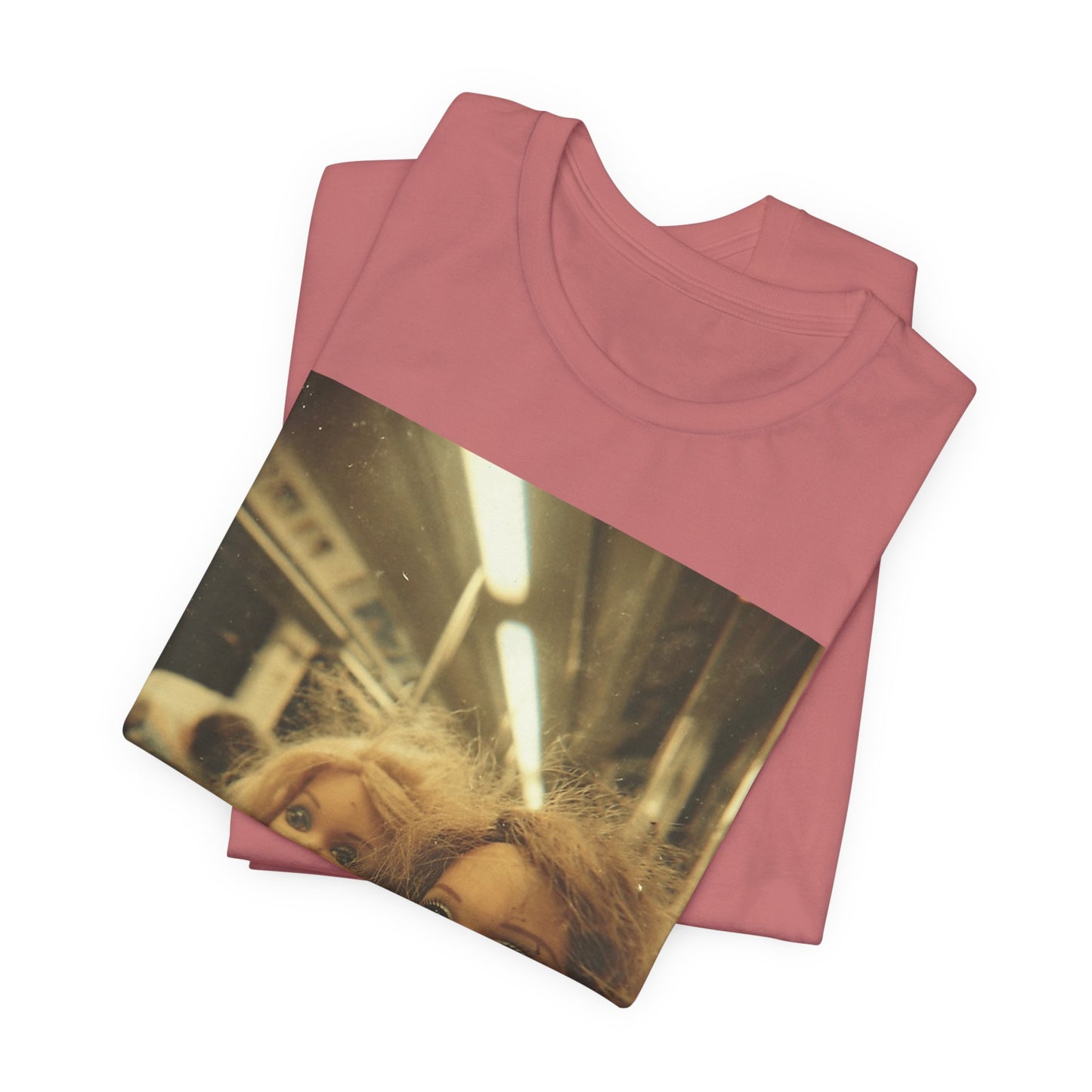T-Shirt — Vintage Grunge Barbie Dolls Photo Tee