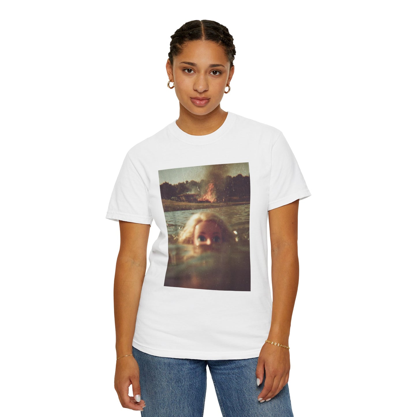 Vintage Photo Swim Portrait T-Shirt