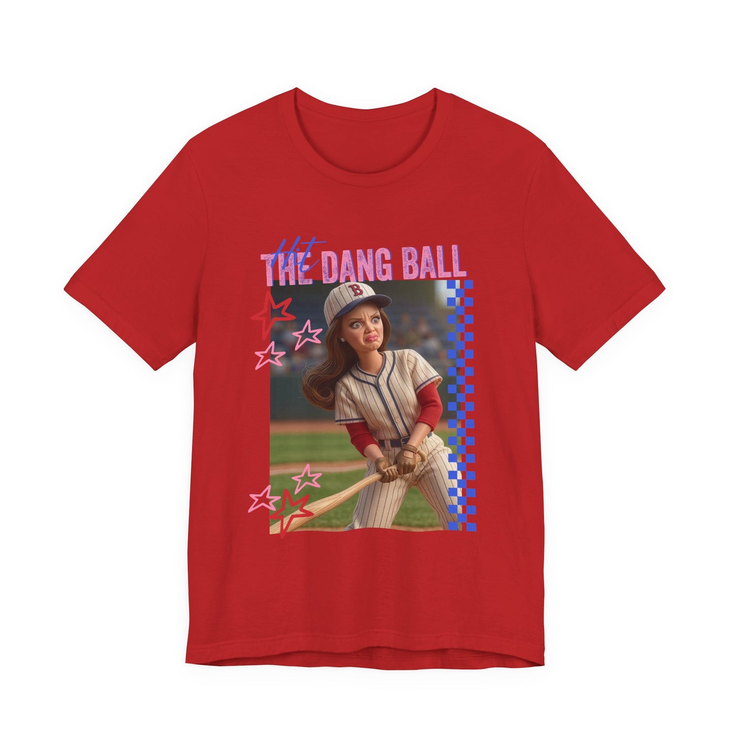 The Dang Ball Tee — Retro Softball Graphic T‑Shirt