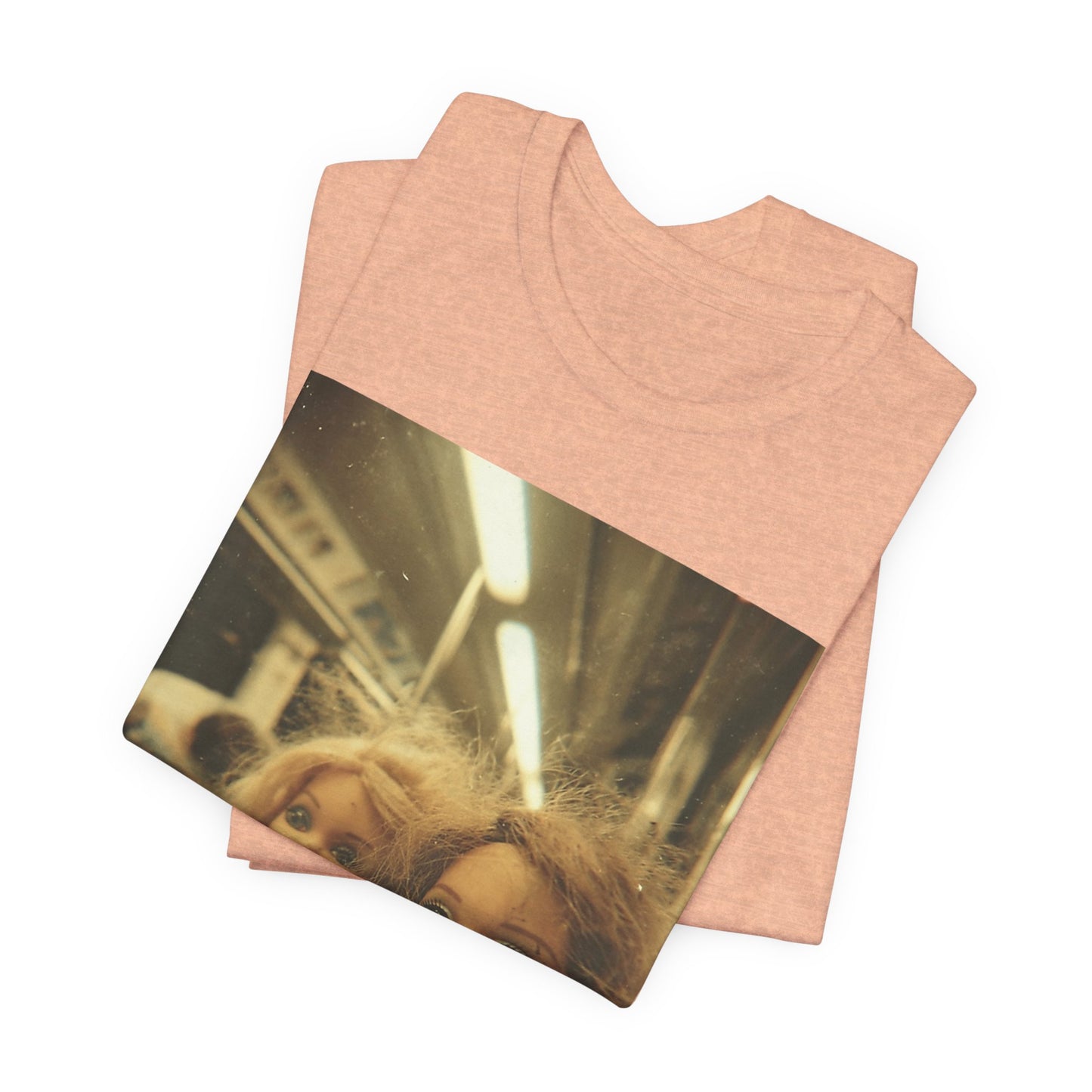 T-Shirt — Vintage Grunge Barbie Dolls Photo Tee