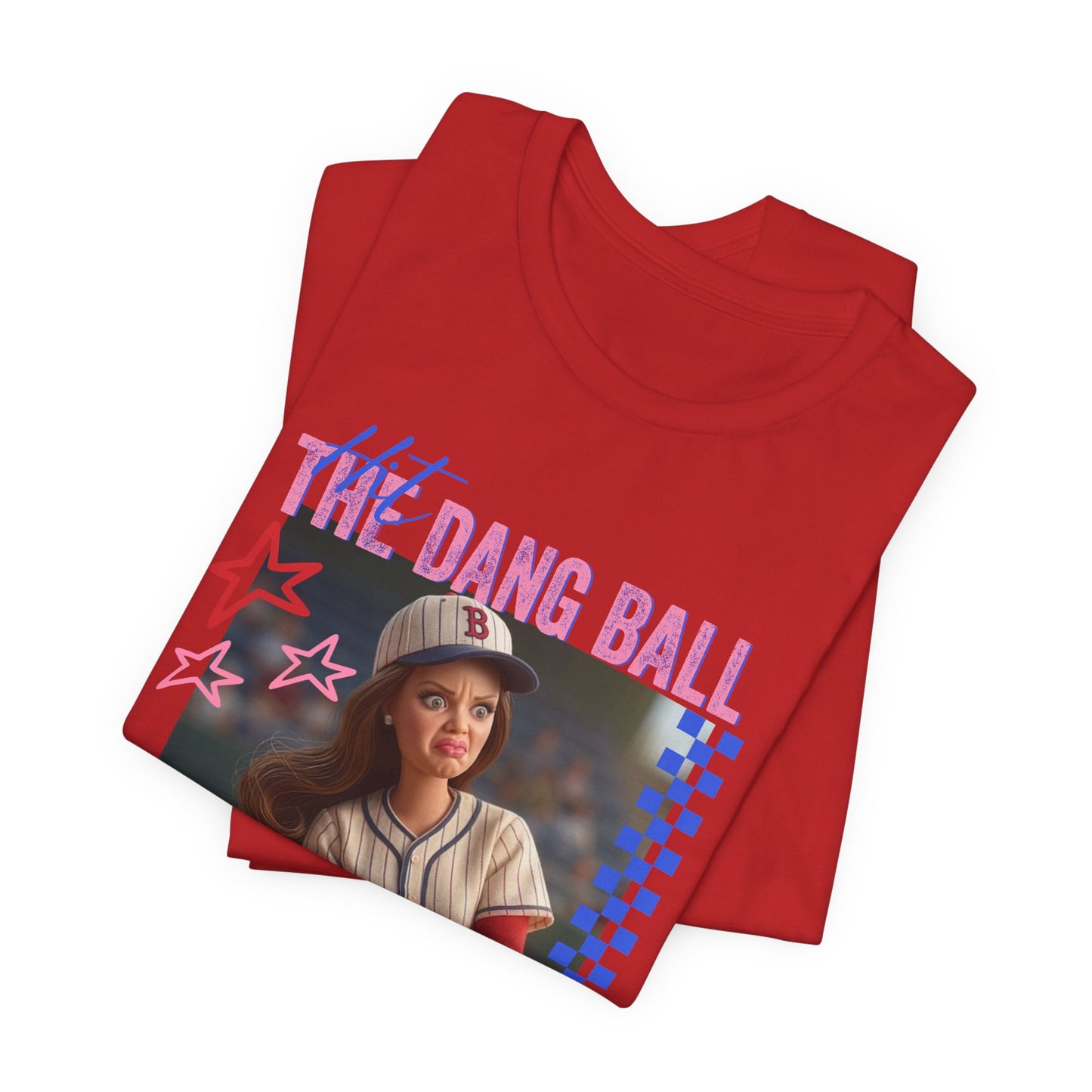 The Dang Ball Tee — Retro Softball Graphic T‑Shirt