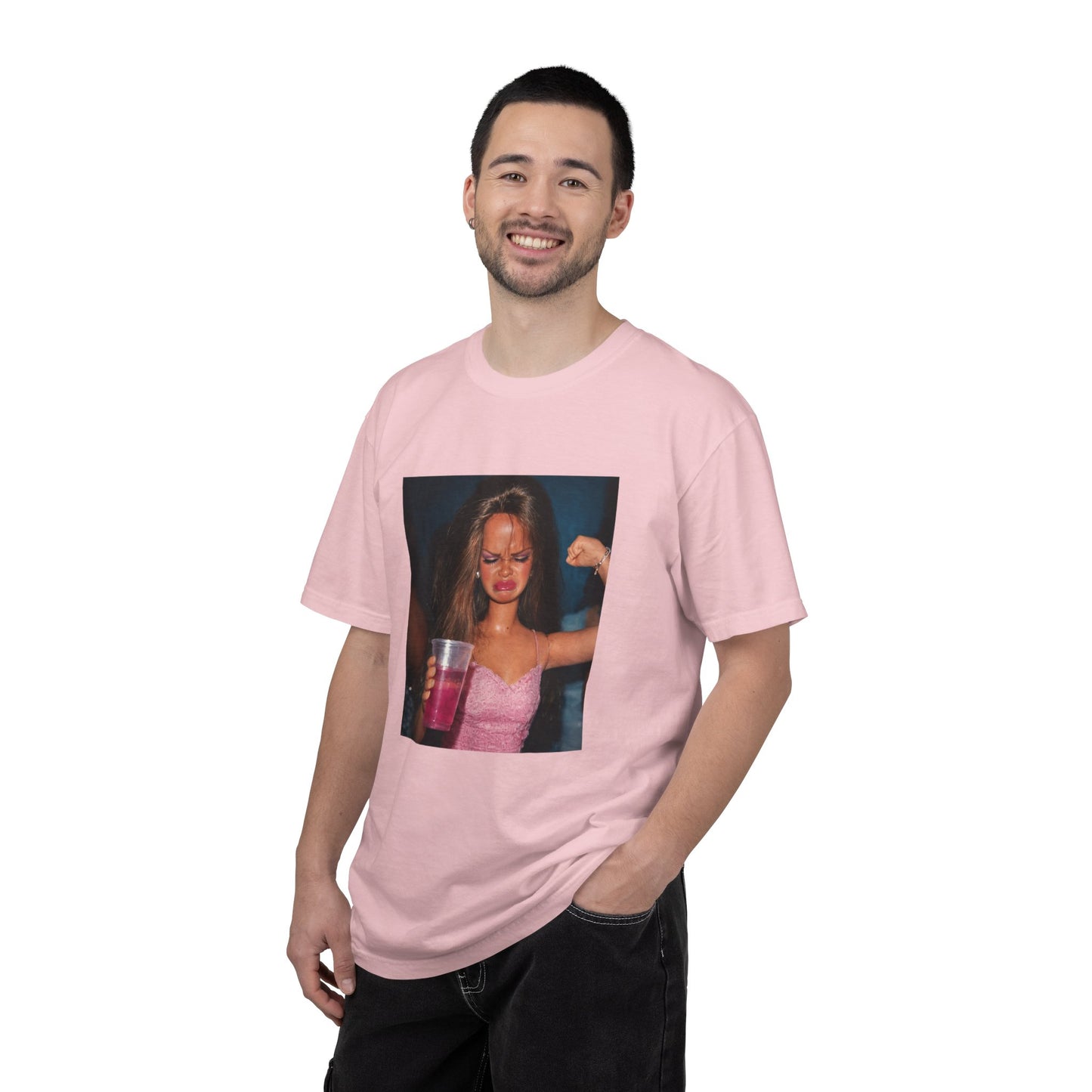 Graphic T-Shirt — Party Vibes Photo Print Tee