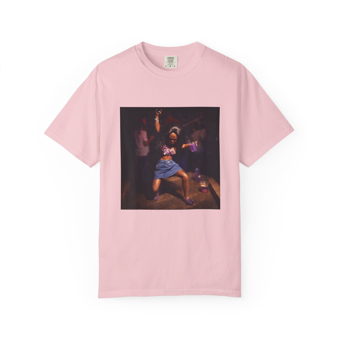 T-Shirt — Vintage Dance Floor Photo Tee (Party Night Print)