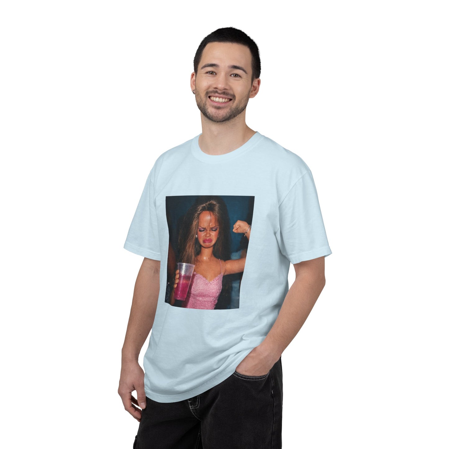 Graphic T-Shirt — Party Vibes Photo Print Tee