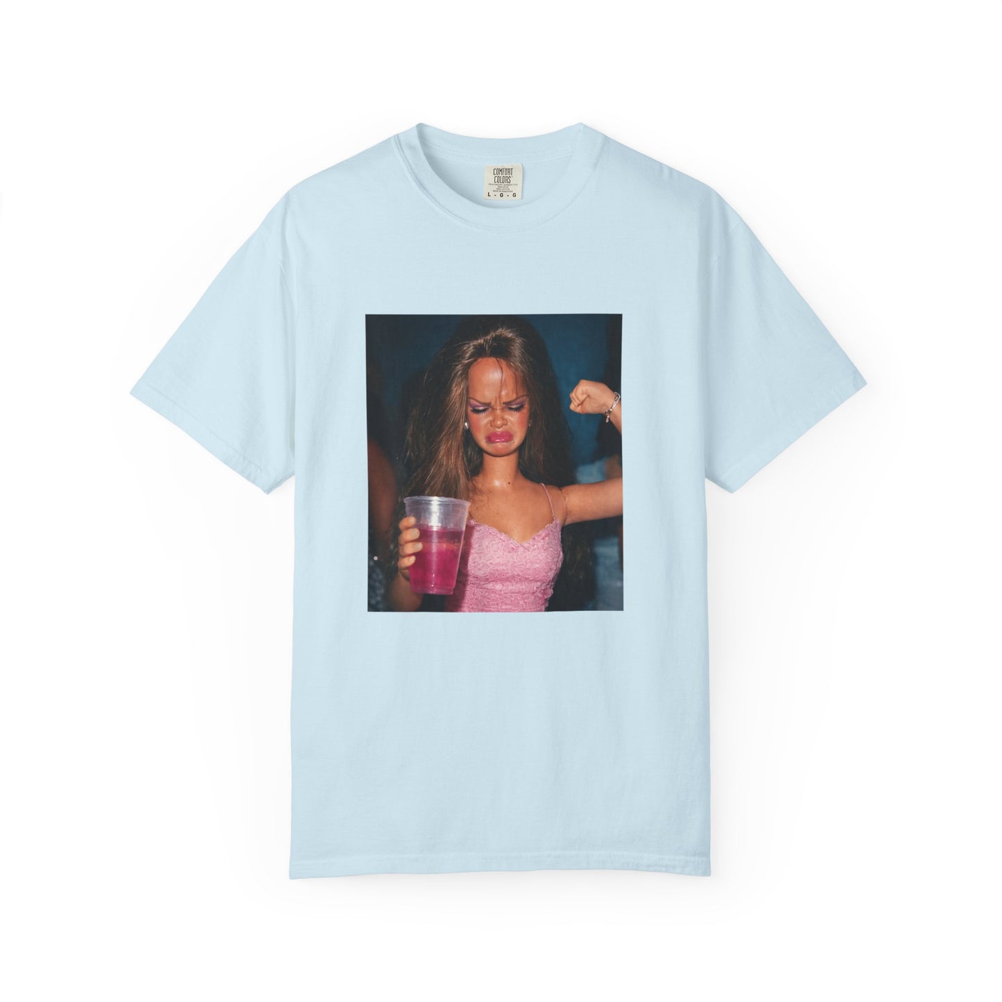 Graphic T-Shirt — Party Vibes Photo Print Tee
