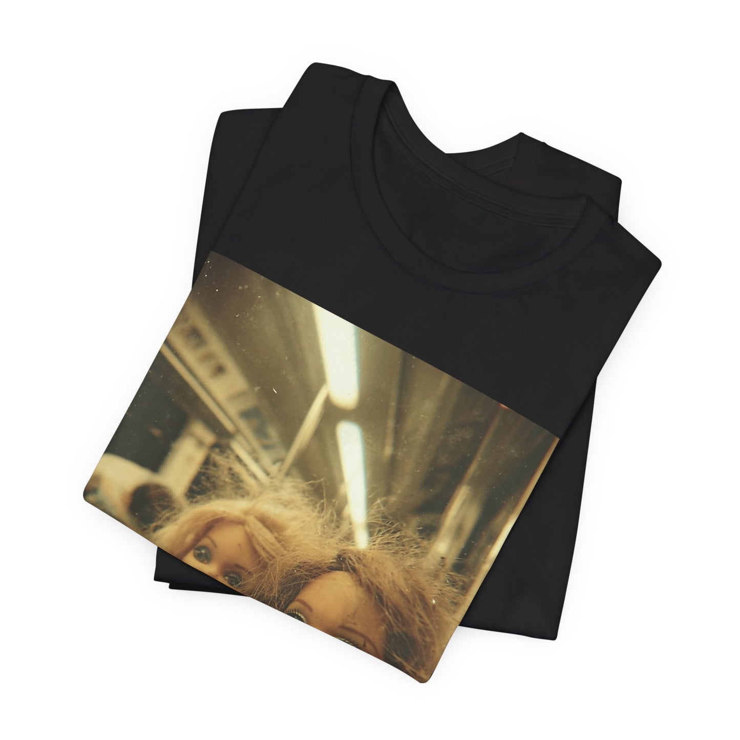 T-Shirt — Vintage Grunge Barbie Dolls Photo Tee