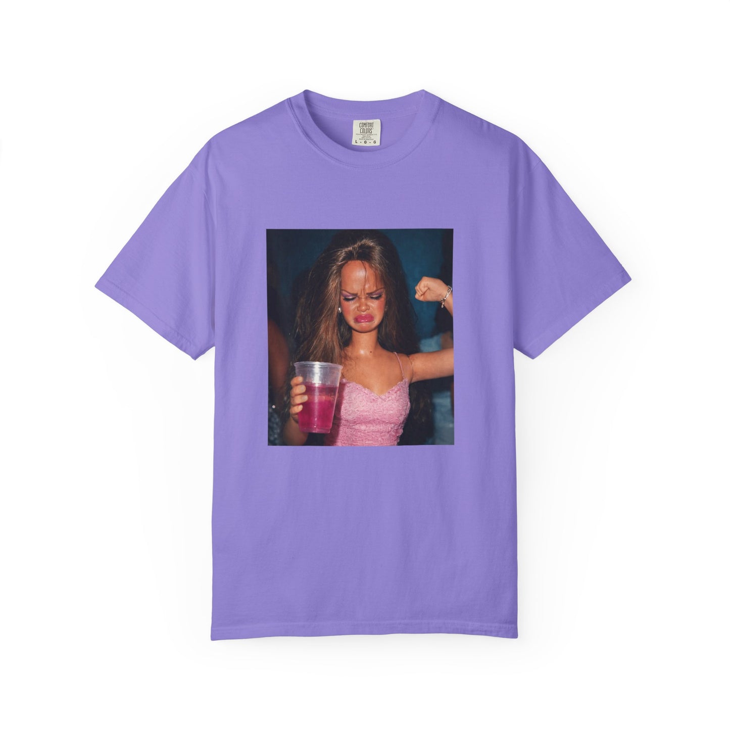 Graphic T-Shirt — Party Vibes Photo Print Tee