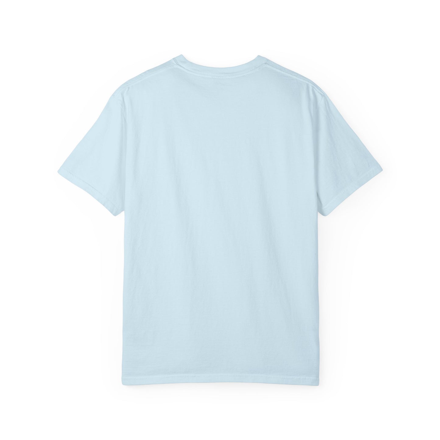 Photo-Print T-Shirt — Sunset Lake Bonfire Portrait