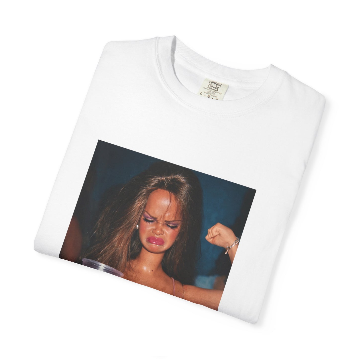 Graphic T-Shirt — Party Vibes Photo Print Tee
